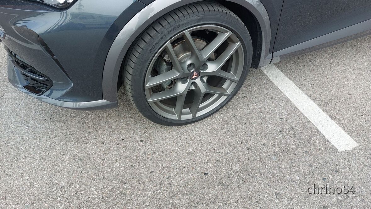 Borbet Y mit 20", Pirelli 255/35 R20 und Ragazzon ESD